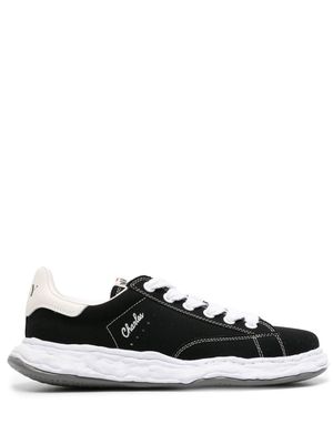 Maison Mihara Yasuhiro Charles canvas sneakers - Black