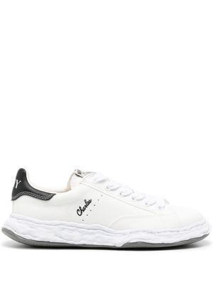 Maison Mihara Yasuhiro Charles lace-up canvas sneakers - White