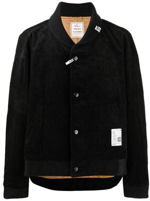 Maison Mihara Yasuhiro corduroy single-breasted jacket - Black