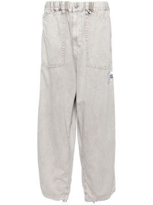 Maison Mihara Yasuhiro denim baker trousers - Grey