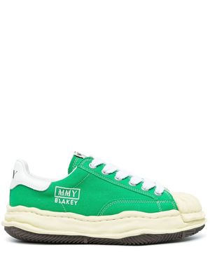 Maison Mihara Yasuhiro gum-rubber sole sneakers - Green