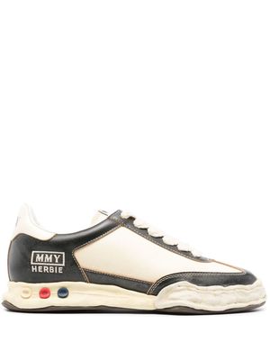 Maison Mihara Yasuhiro Herbie OG Sole leather sneakers - Neutrals