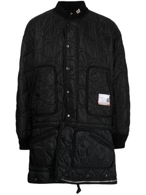 Maison Mihara Yasuhiro panelled quilted jacket - Black