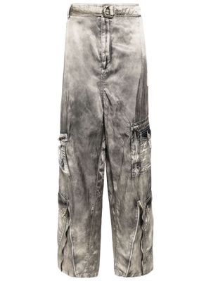 Maison Mihara Yasuhiro Parachute twill wide-leg trousers - Grey