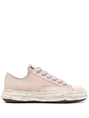 Maison Mihara Yasuhiro Peterson23 canvas lace-up sneakers - Neutrals