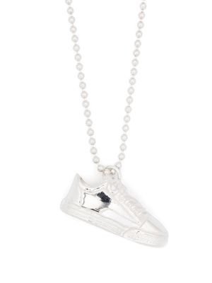 Maison Mihara Yasuhiro Sneaker ball-chain necklace - Silver