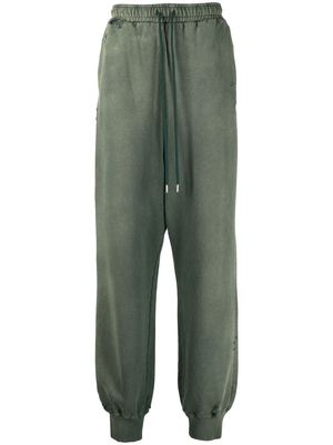 Maison Mihara Yasuhiro straight-leg track pants - Green