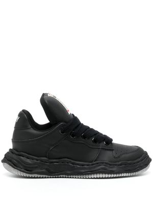 Maison Mihara Yasuhiro Wayne OG Sole leather sneakers - Black