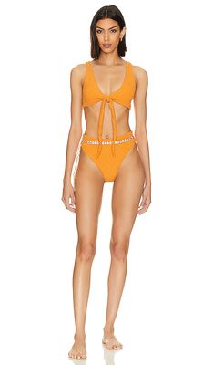 Maiyo Melody Bikini Set in Orange