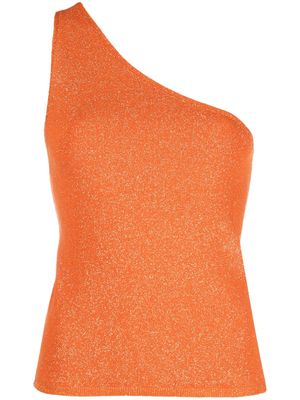 Maje asymmetric vest top - Orange