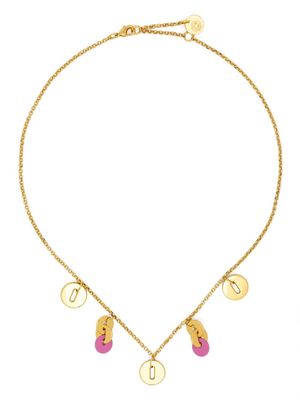 Maje charm-detail necklace - Gold