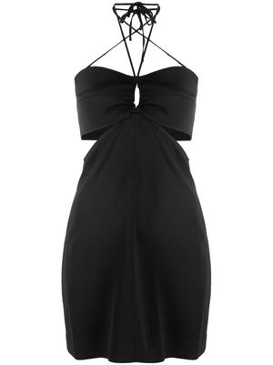 Maje cut-out mini dress - Black