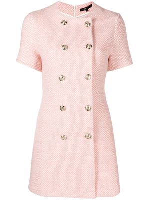 Maje double-breasted minidress - Pink