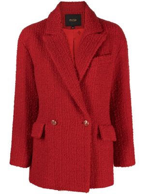 Maje Giloge double-breasted blazer - Red