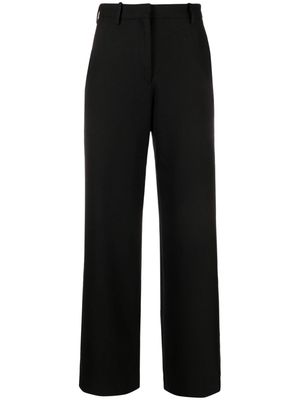 Maje high-waist flared trousers - Black