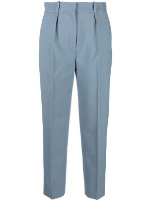 Maje high-waist tailored trousers - Blue