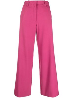 Maje Pibois wide-leg tailored trousers - Pink