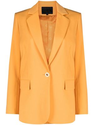 Maje single-breasted blazer - Orange