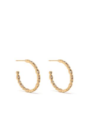 Maje Sophisticated hoop earrings - Gold