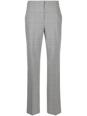 Maje straight-cut tailored trousers - Grey