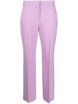 Maje tailored straight-leg trousers - Purple