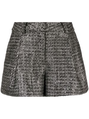 Maje tweed tailored shorts - Silver