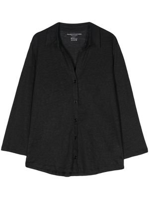Majestic Filatures classic-collar shirt - Black
