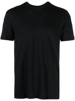 Majestic Filatures crew-neck cotton blend T-shirt - Black