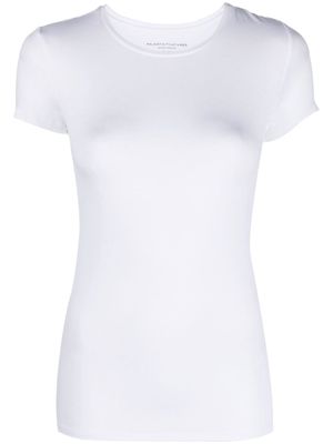 Majestic Filatures crew-neck fitted T-shirt - White