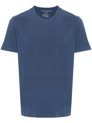 Majestic Filatures crew-neck organic cotton T-shirt - Blue
