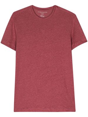 Majestic Filatures Deluxe linen T-shirt - Red