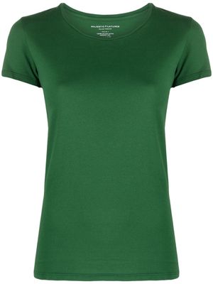 Majestic Filatures Jamie round-neck cotton T-shirt - Green