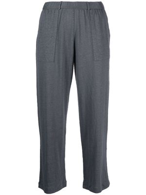 Majestic Filatures relaxed-fit linen trousers - Grey