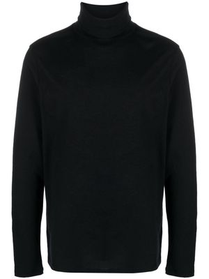 Majestic Filatures roll-neck fine-knit jumper - Black