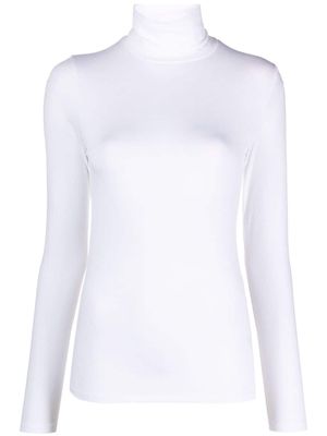 Majestic Filatures roll-neck long-sleeve t-shirt - White