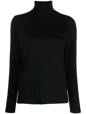 Majestic Filatures roll-neck sweatshirt - Black