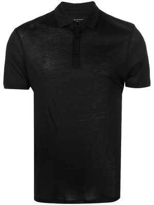 Majestic Filatures short-sleeve polo shirt - Black