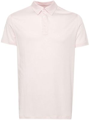 Majestic Filatures short-sleeve polo shirt - Pink