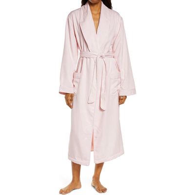 Majestic International Women's Sherbrooke Brushed Microfiber Robe in Pink 