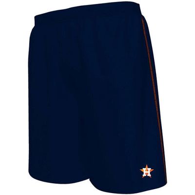 MAJESTIC Men's Fanatics Branded Navy Houston Astros Big & Tall Mesh Shorts