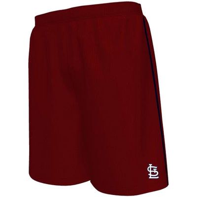 MAJESTIC Men's Fanatics Branded Red St. Louis Cardinals Big & Tall Mesh Shorts