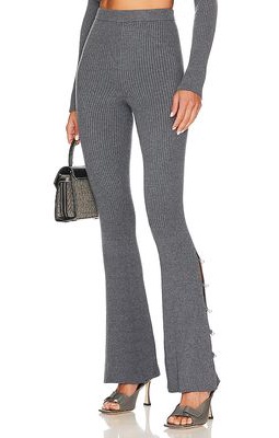 MAJORELLE Edna Knit Pant in Grey