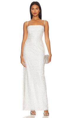 MAJORELLE Galleria Gown in Ivory