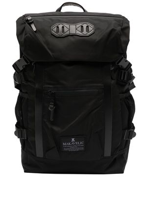 Makavelic Chase Double-Line backpack - Black
