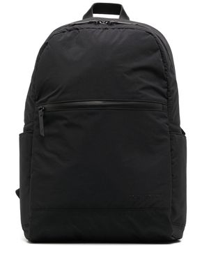 Makavelic debossed logo zip-fastening backpack - Black