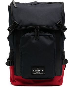 Makavelic multiple zip-fastening pockets backpack - Red