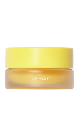 MAKE Beauty Solar Citron Lip Reset Mask in Yellow.