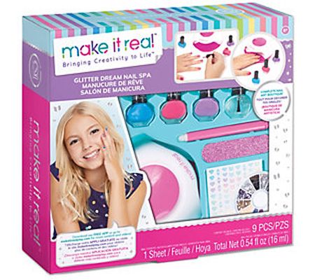 Make It Real Glitter Dream Nail Spa Kit