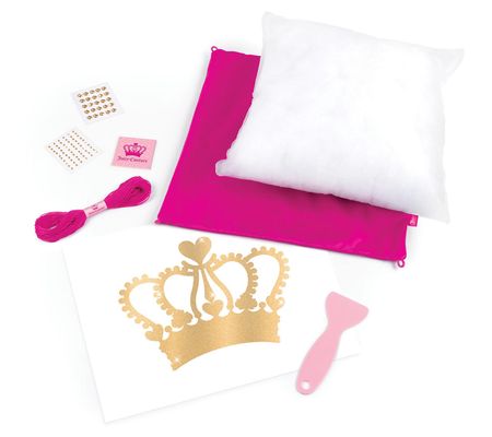 Make It Real Juicy Couture DIY Lux Pillow