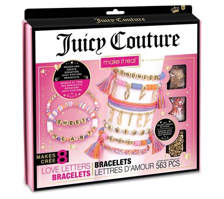Make It Real Juicy Couture Love Letters Bracele t Kit